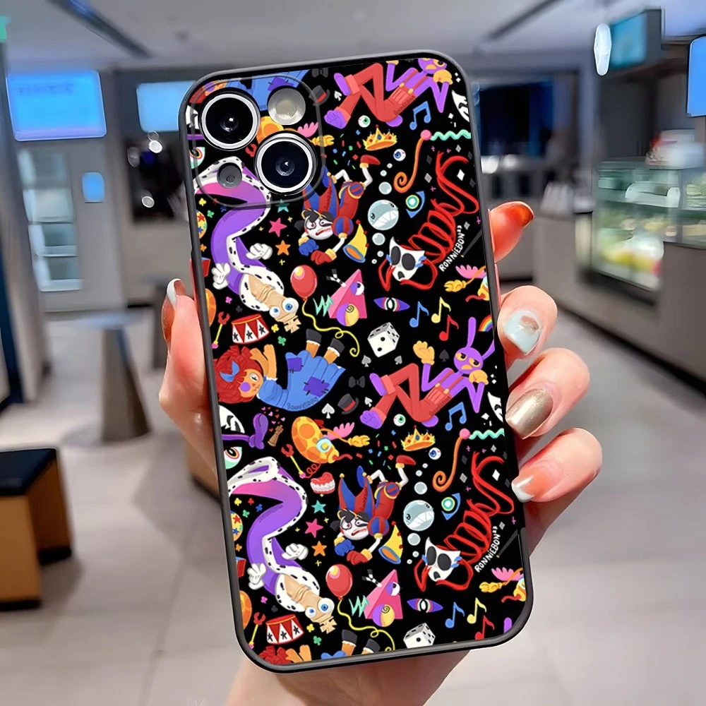 Потрясающий чехол для телефона в виде цирка IPhone 15 Pro Max 14 13 11 12 Mini Xs X Xr 7 8 Plus Se