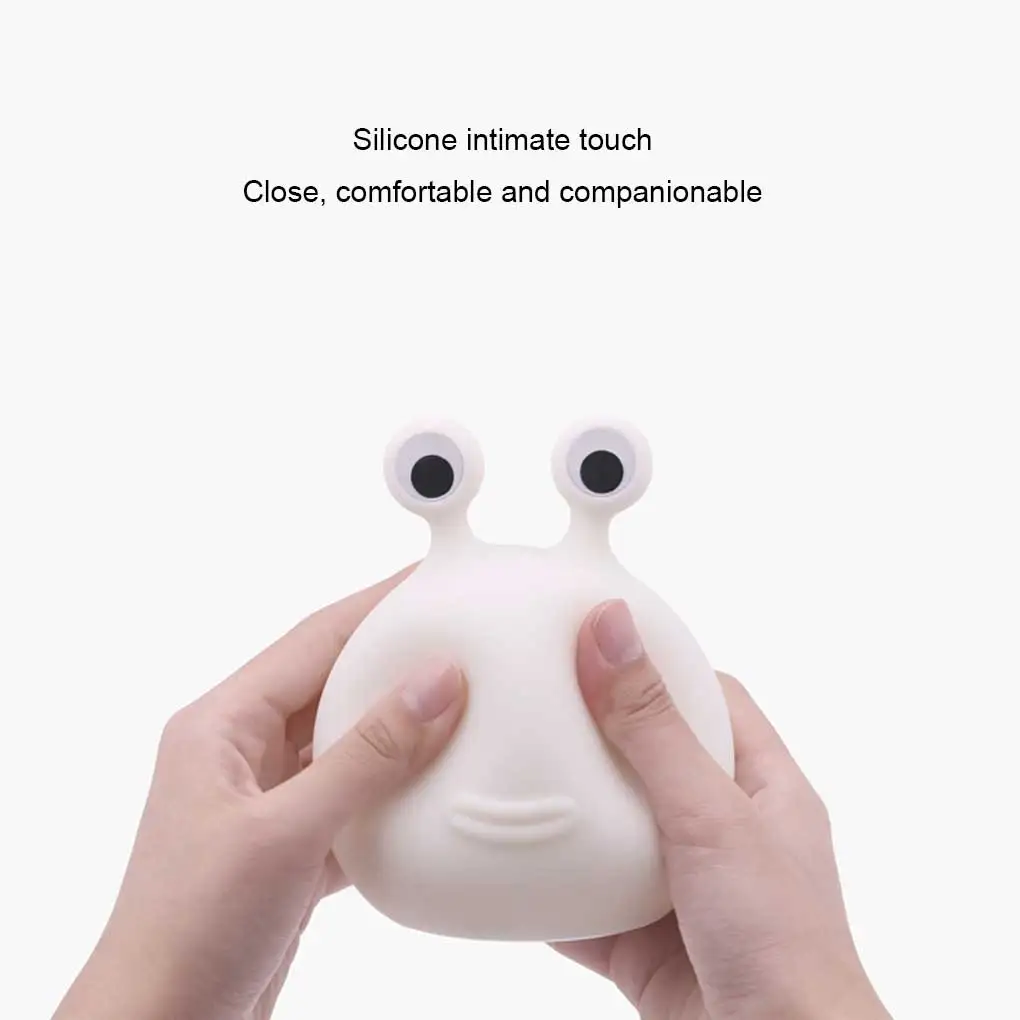 

Night Light Slug Rechargeable Lamps Gift Timer Lamp Touching Sensor