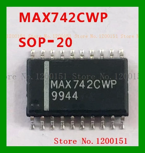 

MAX742CWP MAX742 SOP20