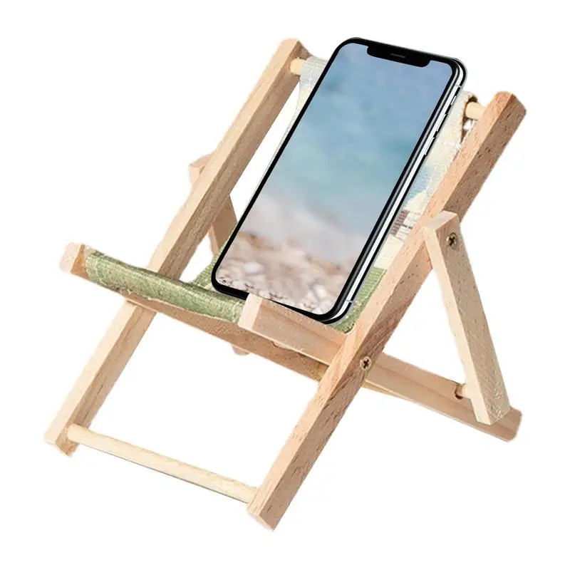 

Desktop Foldable Phone Stand Cute Chair Cell Phone Stand For Desk Desktop Mobile Phone Holder Multi Angle Mini Folding Chair