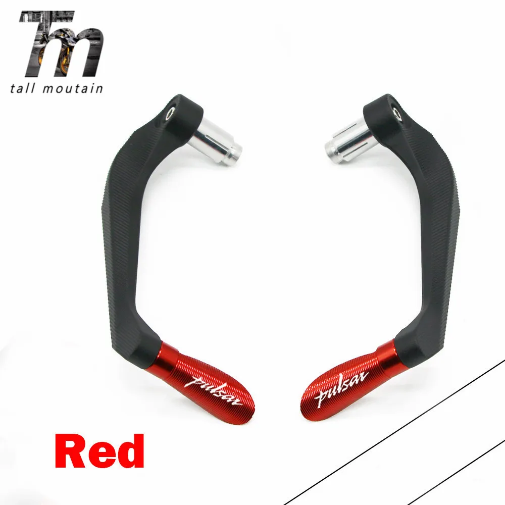 

Motorcycle 7/8"22mm Universal CNC Handlebar Grips Brake Clutch Levers Guard Protector For Bajaj Pulsar 200 NS/200 RS/200 AS
