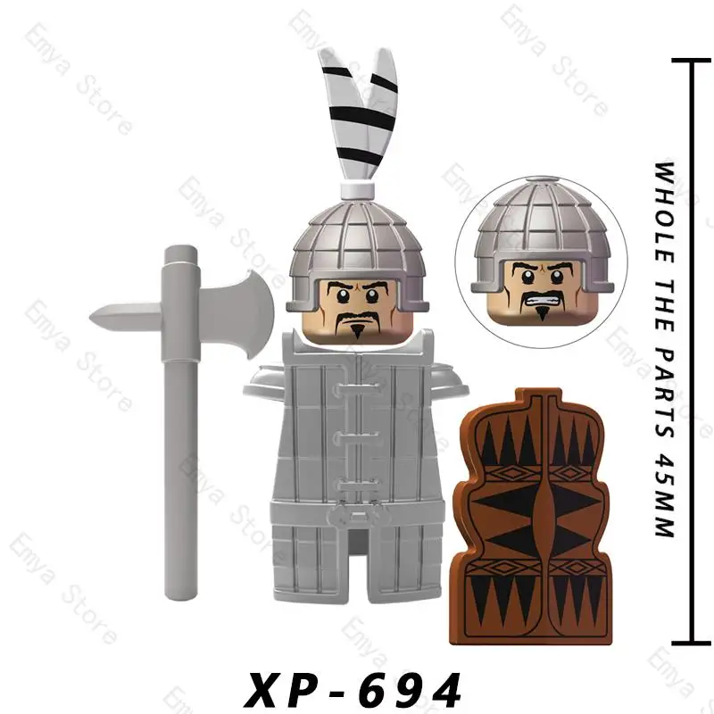 Фигурки козуита династии Хань Империя Древние войны солдаты аксессуары