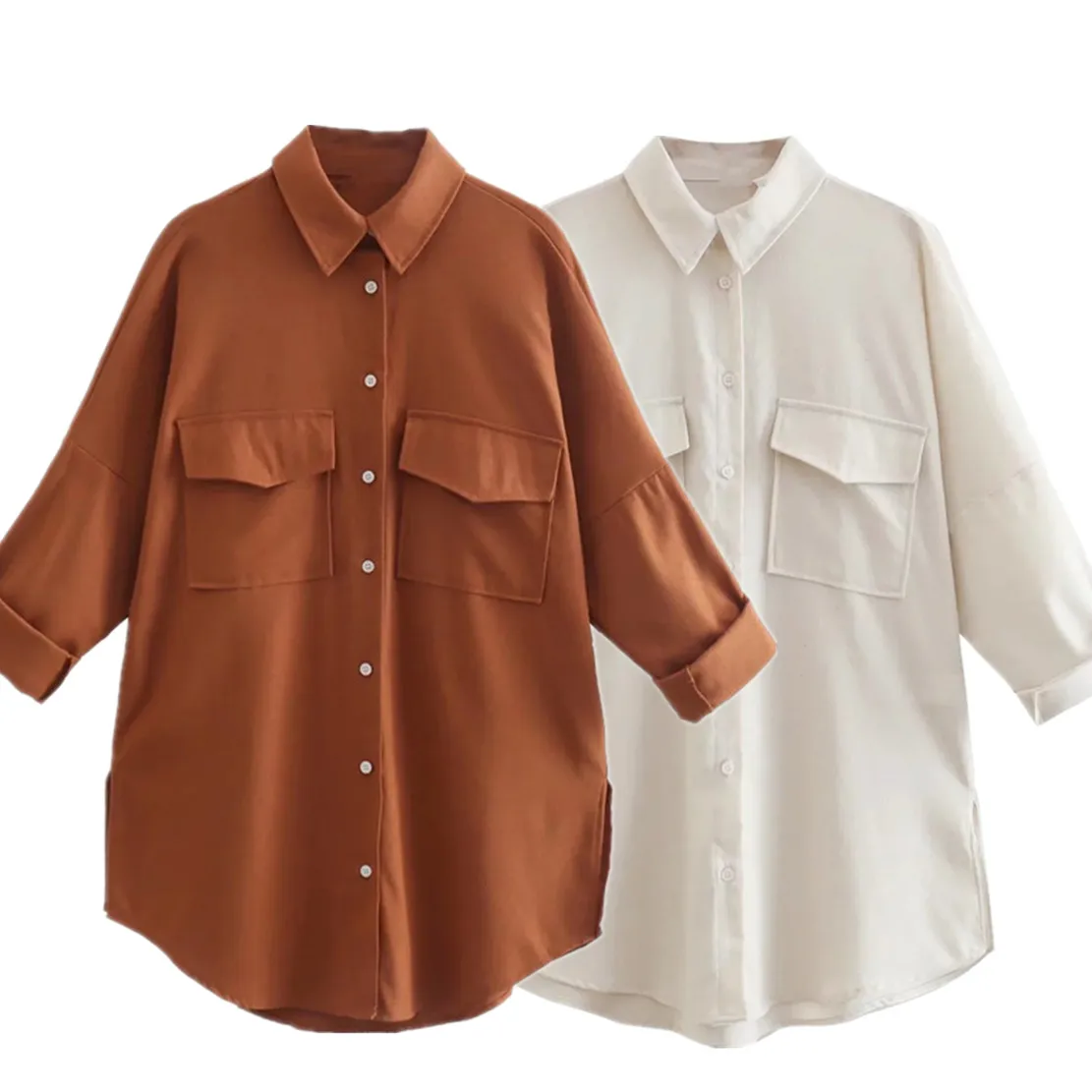 

Elmsk 2022 Indie народная летняя блузка женские топы во французском стиле модная простая свободная льняная рубашка с рукавами-фонариками