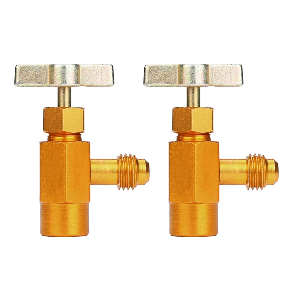 2 шт. R-134A переходник переменного тока и R134A хладагент фрерон 134A метчик 1/2 дюйма