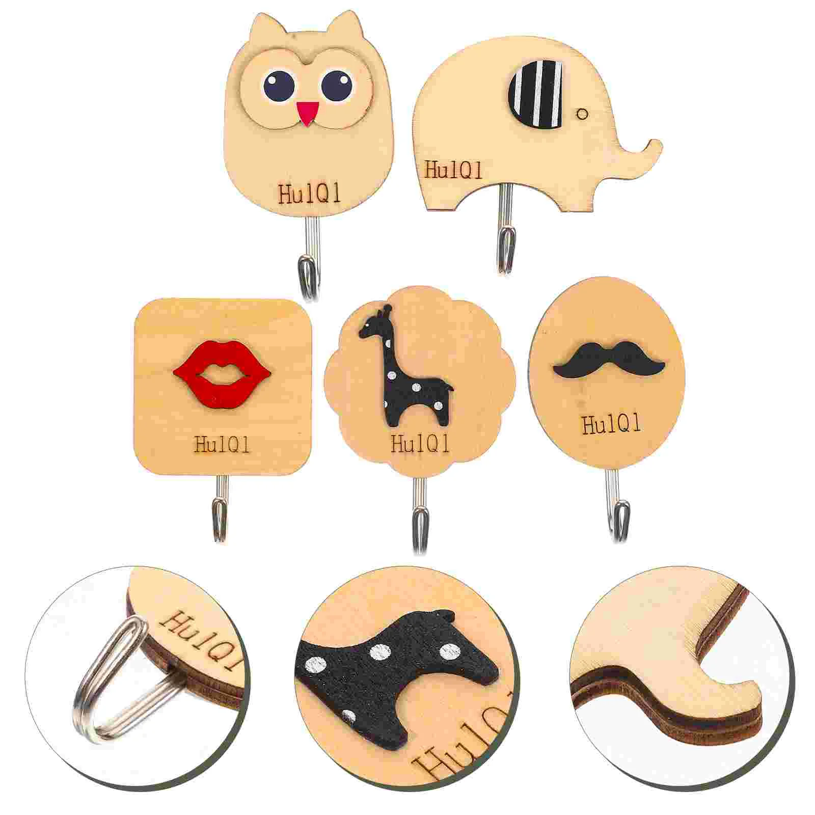 

Hook Wall Towel Hooks Hangers Clothes Bathroom Adhesive Stickstorage Heavy Duty