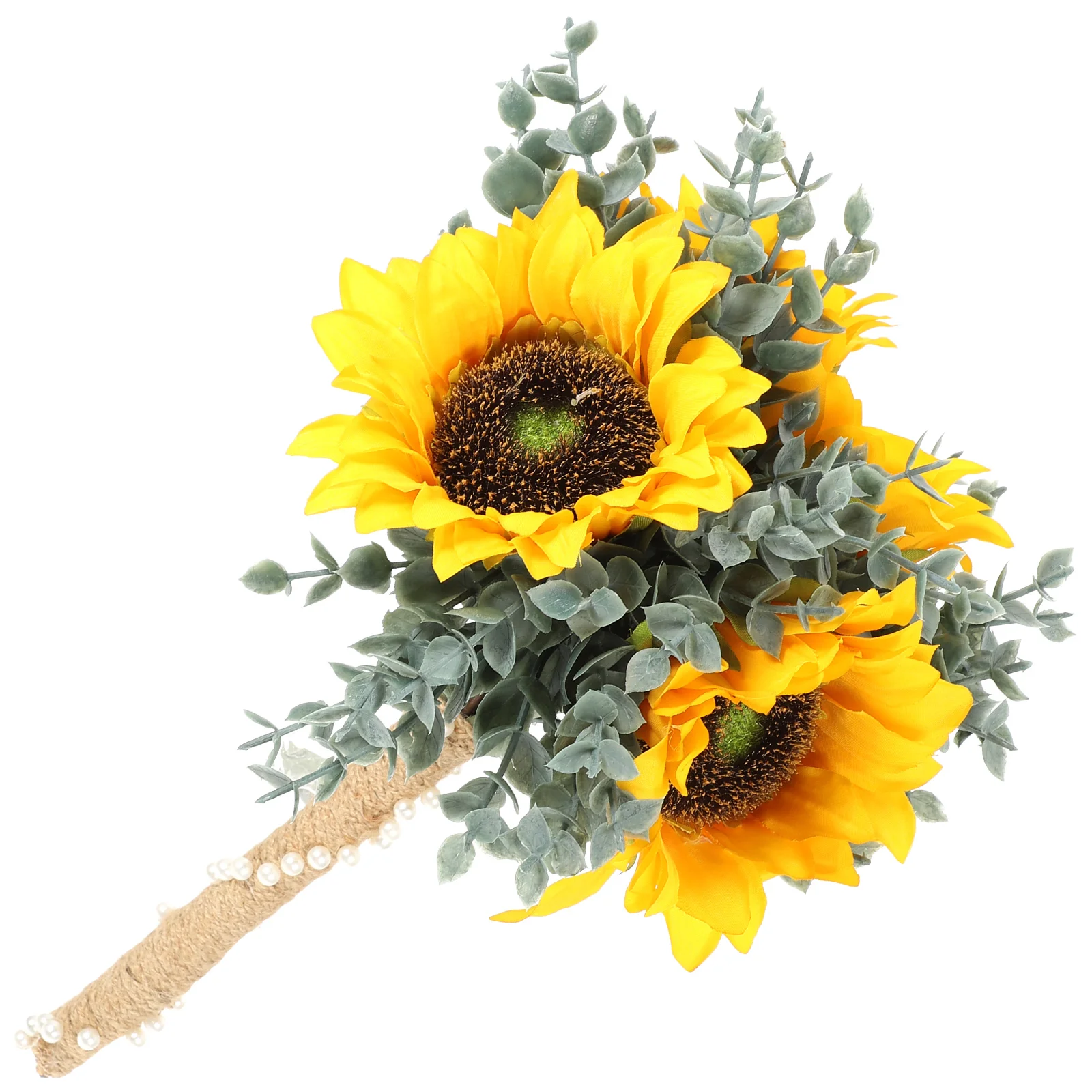 

Wedding Romantic Sunflower Bouquet Bride Bridal Bouquet Artificial Sunflower Bouquet Decor