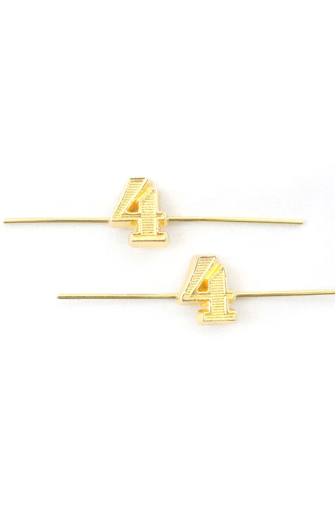 

WWII German Officer General Shoulder Boards cyphers Gold 13mm 4 2pcs