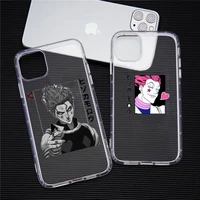 hisoka anime hunter x phone case transparent soft for iphone 12 11 13 7 8 6 s plus x xs xr pro max mini