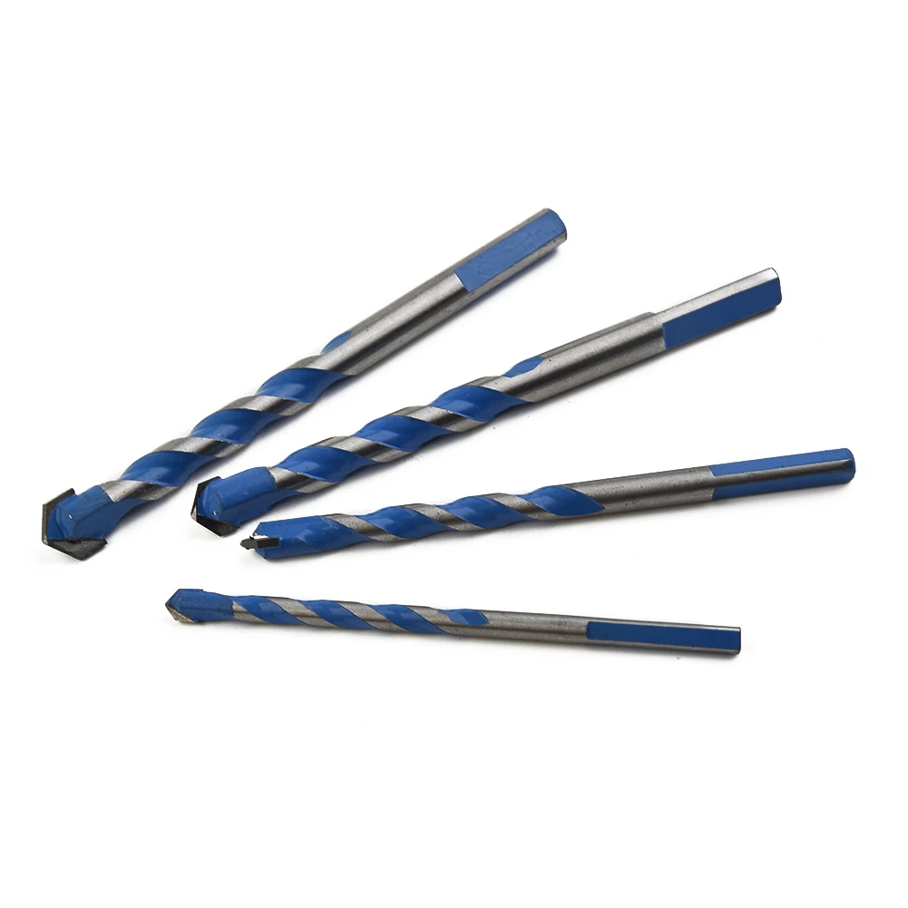 

12PCS Construction Drill Bit Multi-Functional Bits For Tile Glass Ceramic Marble High Speed Steel Drill Bits Set Tool