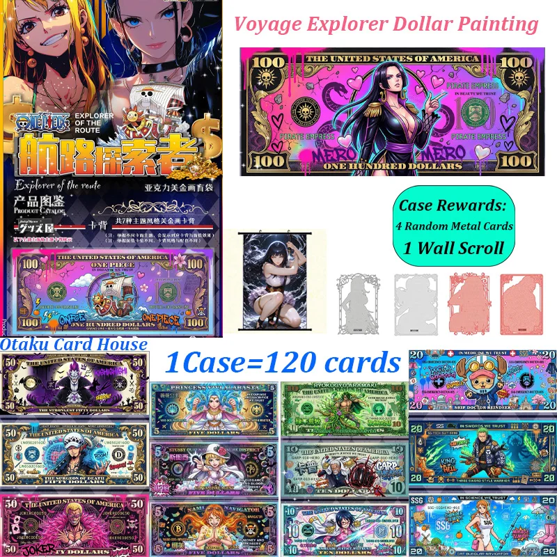 Фото Коллекционные карточки Grand Line Explorer Dollar Art 2026: полный набор, оптовая продажа, горячая распродажа, аниме-карточки, оптовый заказ №1