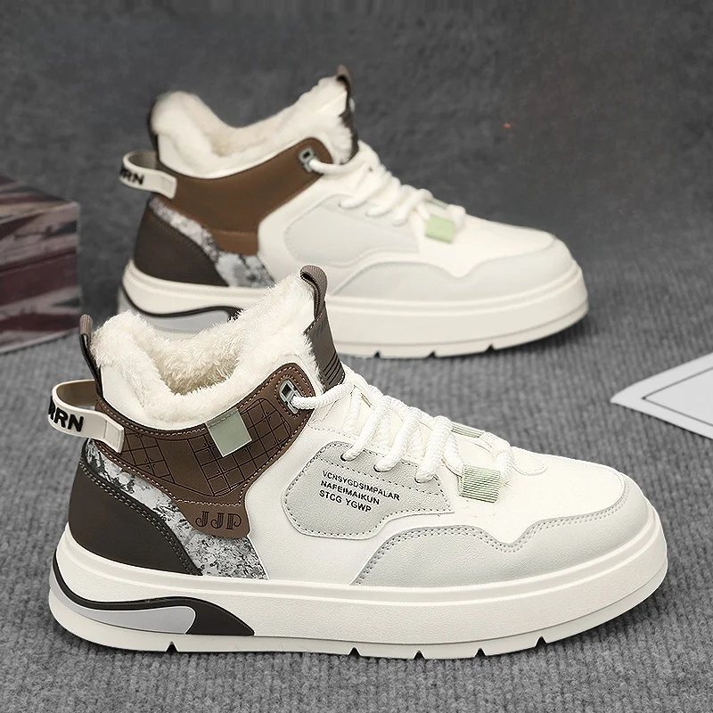 Мужская обувь Delghui зимние спортивные кроссовки на платформе для подростков