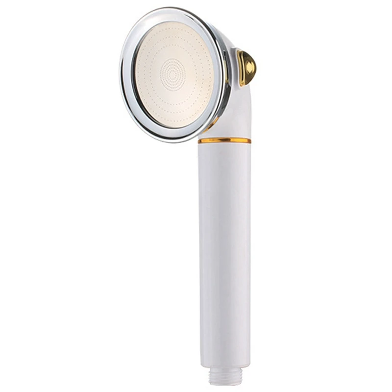 

ABSF High Pressure Shower Head Korean Style Pressurized Water Saving Stainless Steel Hose Showerhead Shower Head