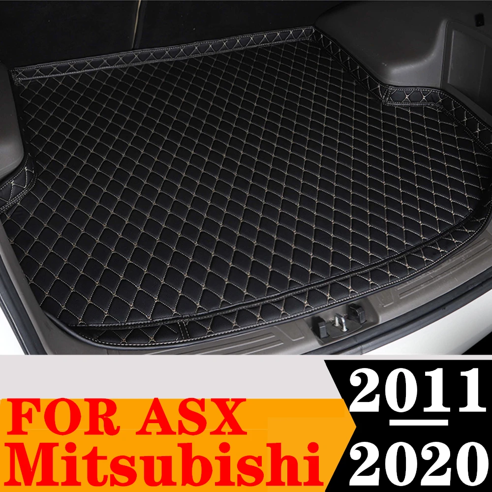 

Автомобильный коврик для багажника Sinjayer, всесезонный Автомобильный багажник, коврик для багажника, ковер с высокой боковой подкладкой, подходит для Mitsubishi ASX 2011 2012-2020