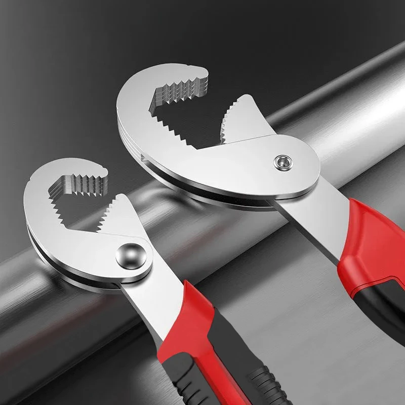 

Multi-function Ratchet Wrench Stainless Steel Non-slip Pipe Wrench Set Multi-size Herramientas WoodWorking Hand Tools