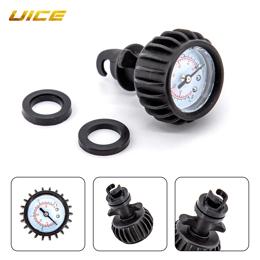 

Манометр для Каяка, резиновый измеритель давления воздуха для лодки, надувной лодки, одиночный Барометр с ручным насосом, Аксессуары Для Каяка