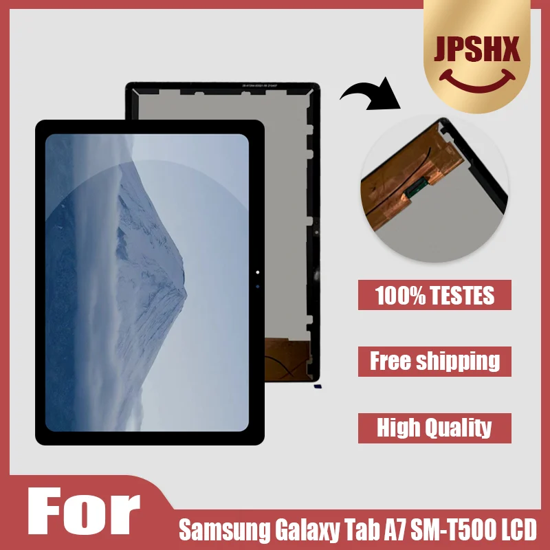 

Для Samsung Galaxy Tab A7 10,4 (2020) Φ T505 T500 ЖК-дисплей сенсорный датчик стеклянный экран дигитайзер в сборе