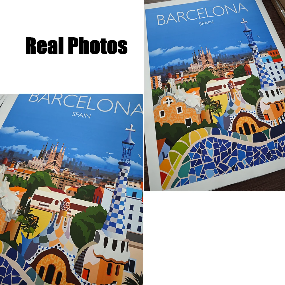 Художественный астрономический постер-Декор Вселенная Андромеда галактика