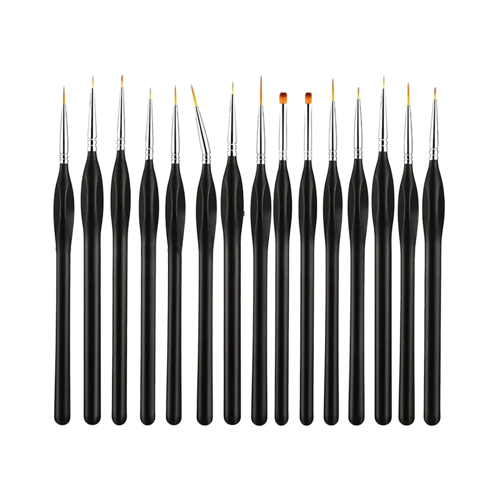 

Home On Canvas Drawing Watercolor Detail Paint Brush Set DIY Artist Gift Painting Tool Wooden Handle School Beginner