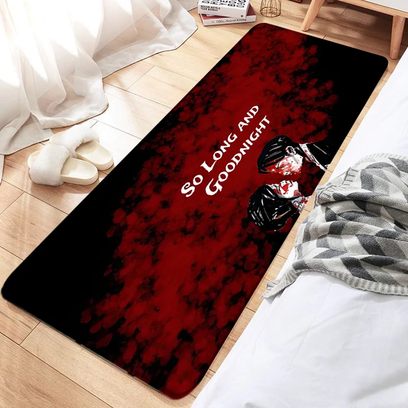 

Комнатный ковер My Chemical, романтический напольный коврик с черепом и ремешком, Придверный коврик, строительный коврик для ванной, для кухни, прихожей, стопы, строительный подарок на день рождения