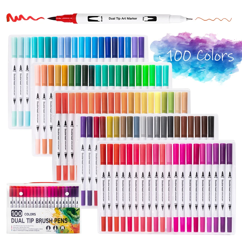 For Drawing Fine Liner Drawing Painting Watercolor Art Supplies Markers For Drawing Brush Pen
