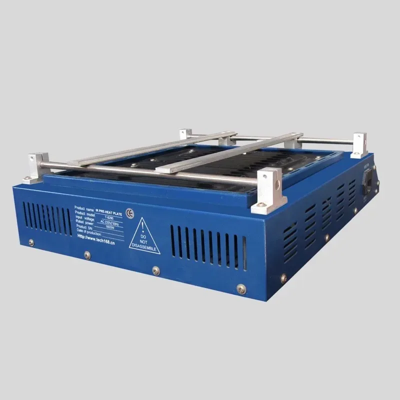 Фото 【Хит продаж】1 шт. 220В/110В Puhui T8280 ИК-преднагреватель для печатных плат, ИК-печь для предварительного нагрева T-8280, 0-450 градусов Цельсия, для пайки №5
