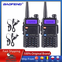 baofeng 2pcsbag uv5r 8w high powerful walkie talkie cb ham portable radio two way radio 10km long range pofung ture 8 watts