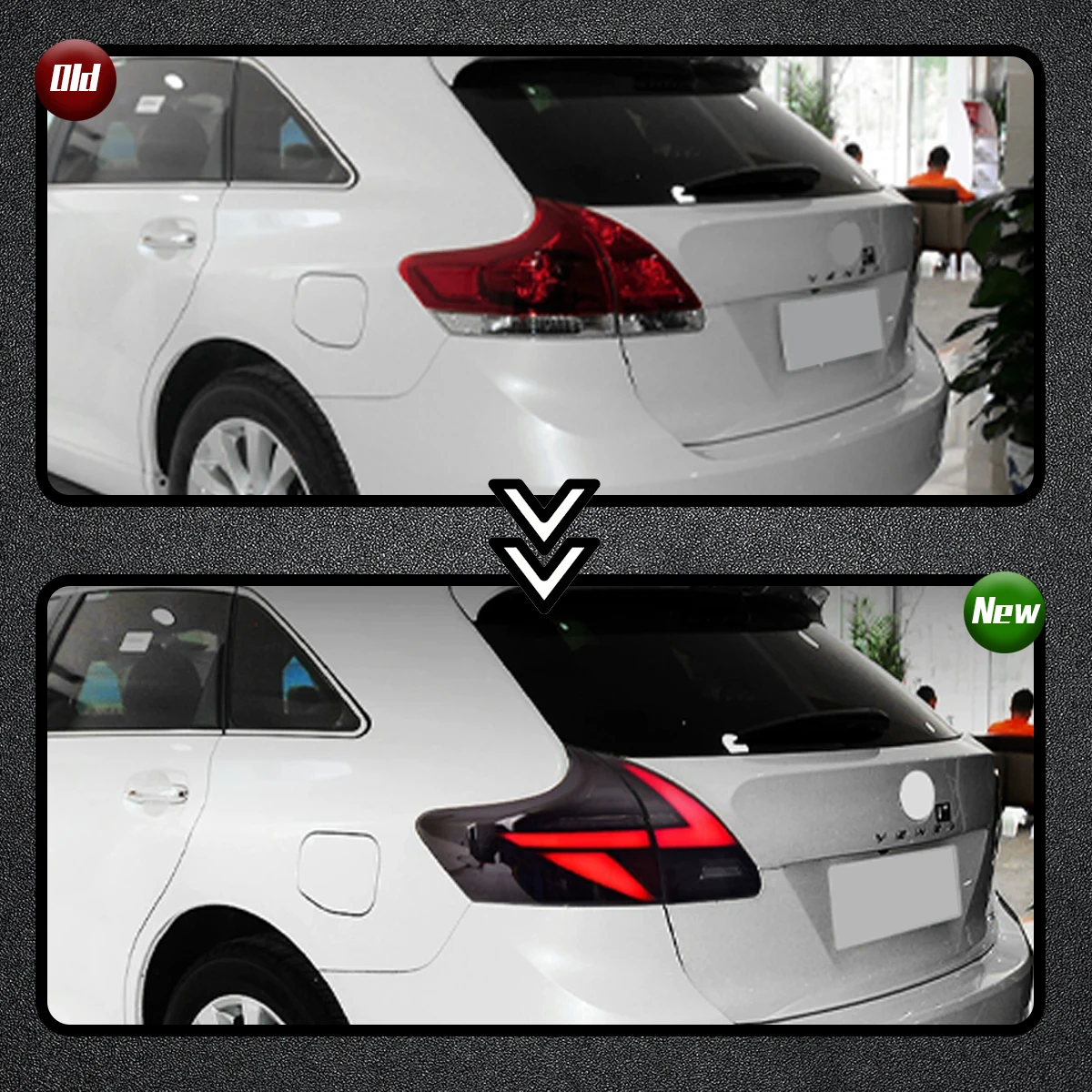 Автомобильные задние фонари YOFER для Toyota Venza 2009-2013 светодиодный автомобильные