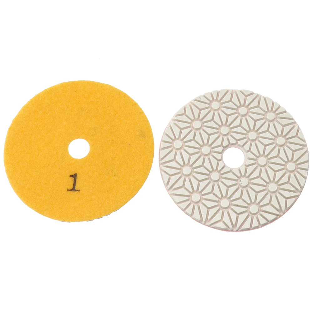 

3pcs 4inch 100mm Diamond Polishing Pads Dry/Wet 3 Step Polishing Pads Granite Stone Concrete Marble Polishing Abrasive Tool