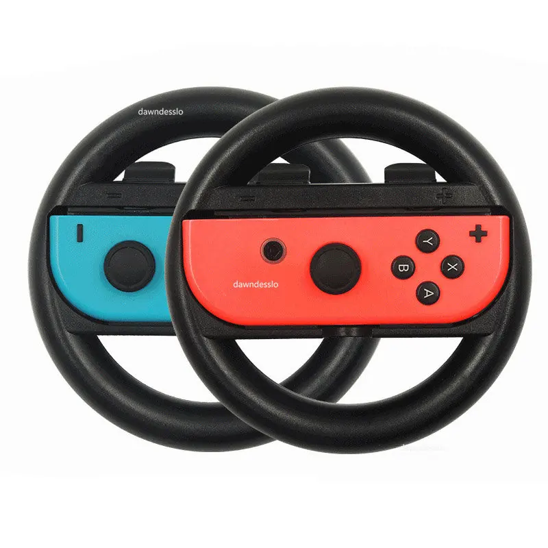 2Pcs Joy-Con Wheel for Nintendo Switch Racing Game Wheel Controller NS Joy-Con Grip Cart Holder images - 6