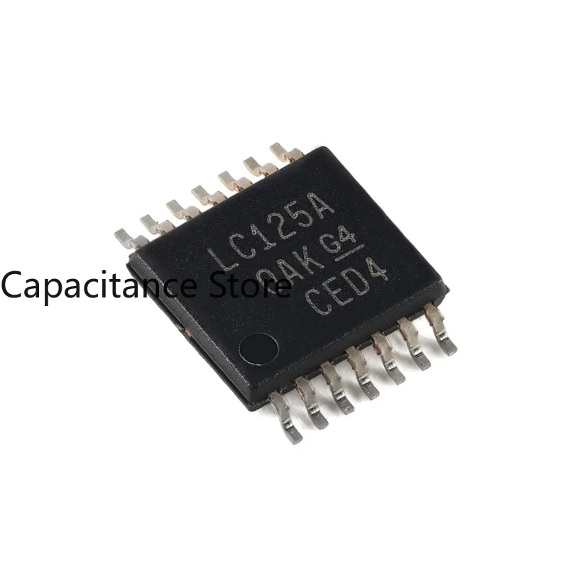 

10PCS Original Authentic SN74LVC125APWR TSSOP-14 Four-way Bus Buffer Gate Chip