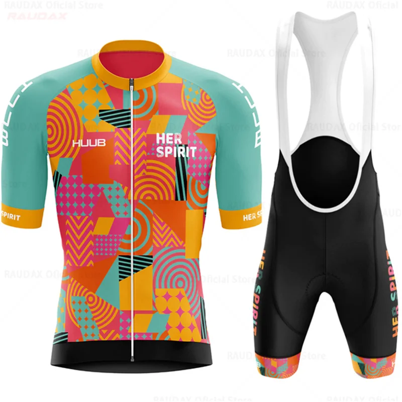 2022 HUUB эластичные велюровые комплекты из Джерси для велоспорта Мужская