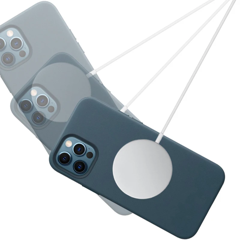 2 шт./лот магнитные круглые наклейки для MagSafe кольца iPhone 13 12 mini Pro Max Беспроводная