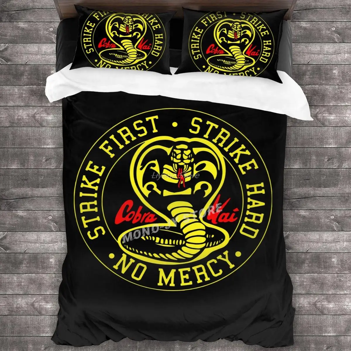

Cobra Kai Bedding Set Duvet Cover Pillowcases Comforter Bedding Sets Bedclothes