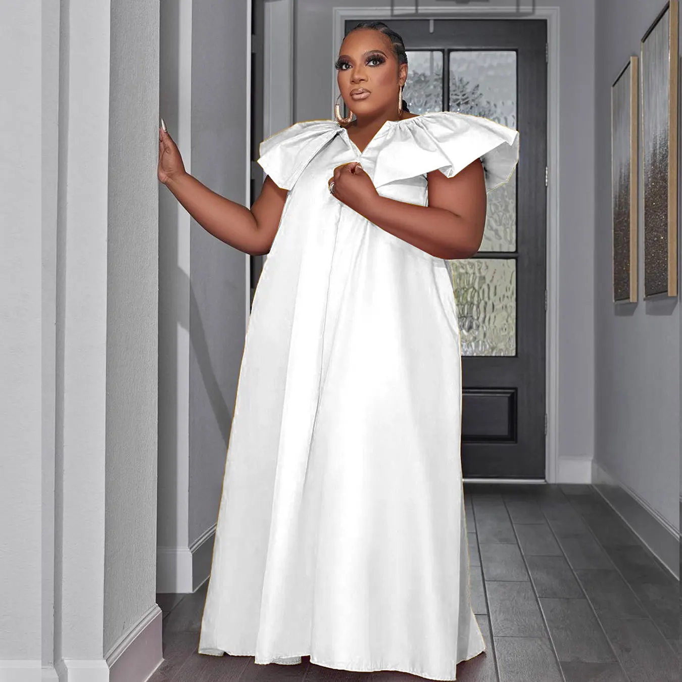 Рисунок 5 - Женское Свободное длинное платье-макси