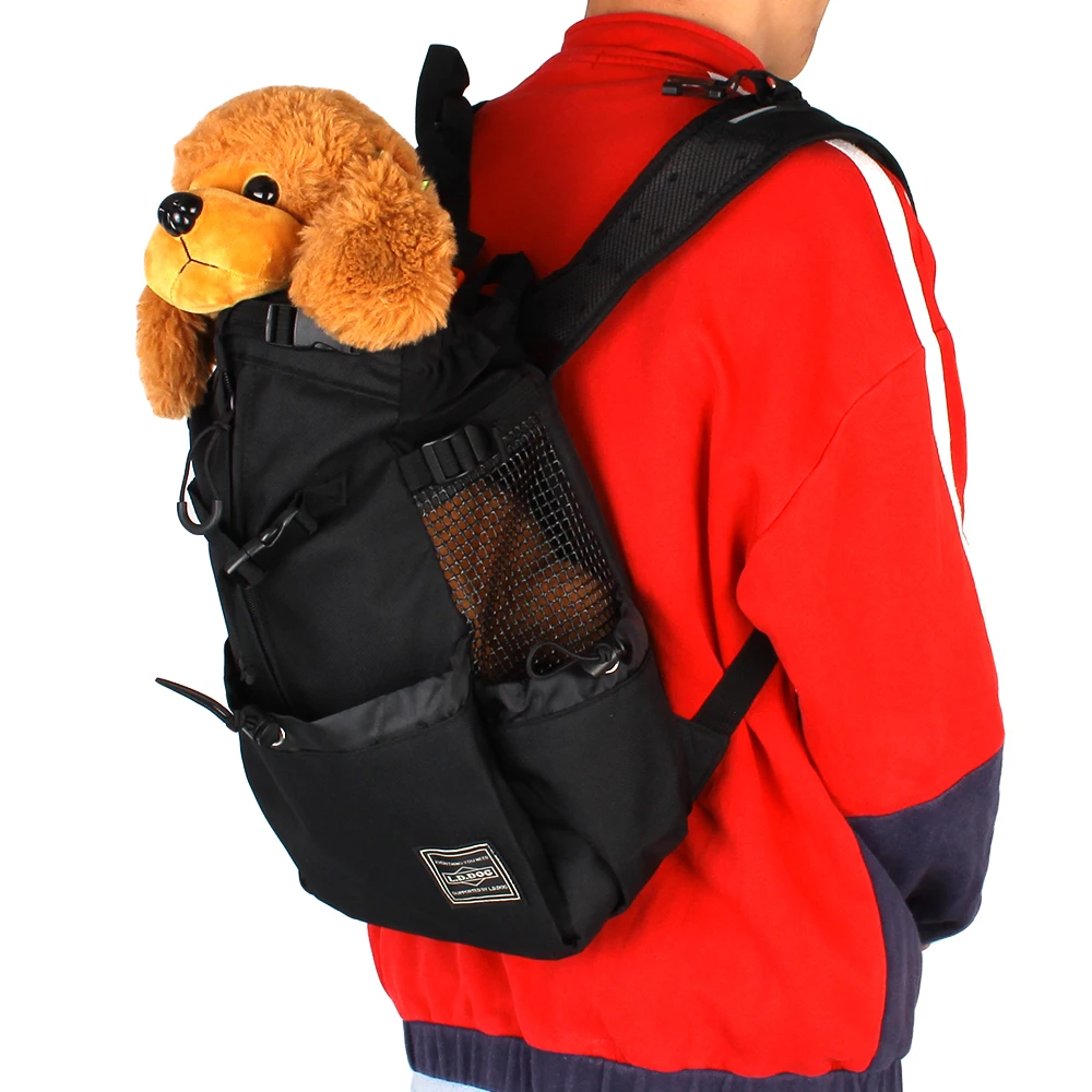 

Breathable Pet Dog Carrier Bag Backpack Pets Products Dog Travel Bags For Dogs Golden Retriever Bull dog Adjustable
