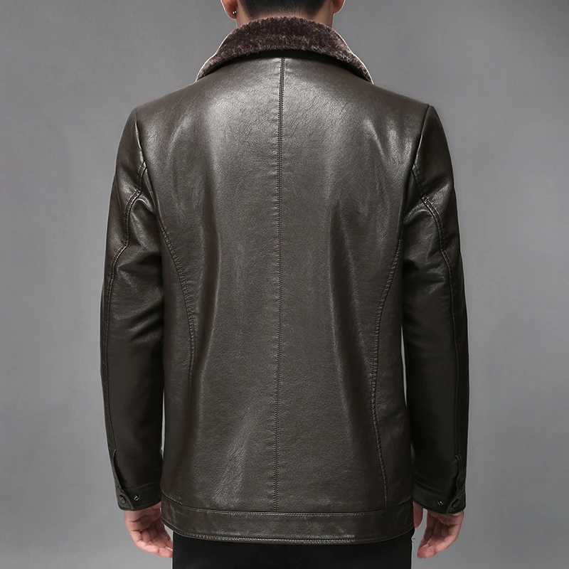 Мужская зимняя куртка-бомбер Avirex мотоциклетная куртка-Авиатор из натуральной