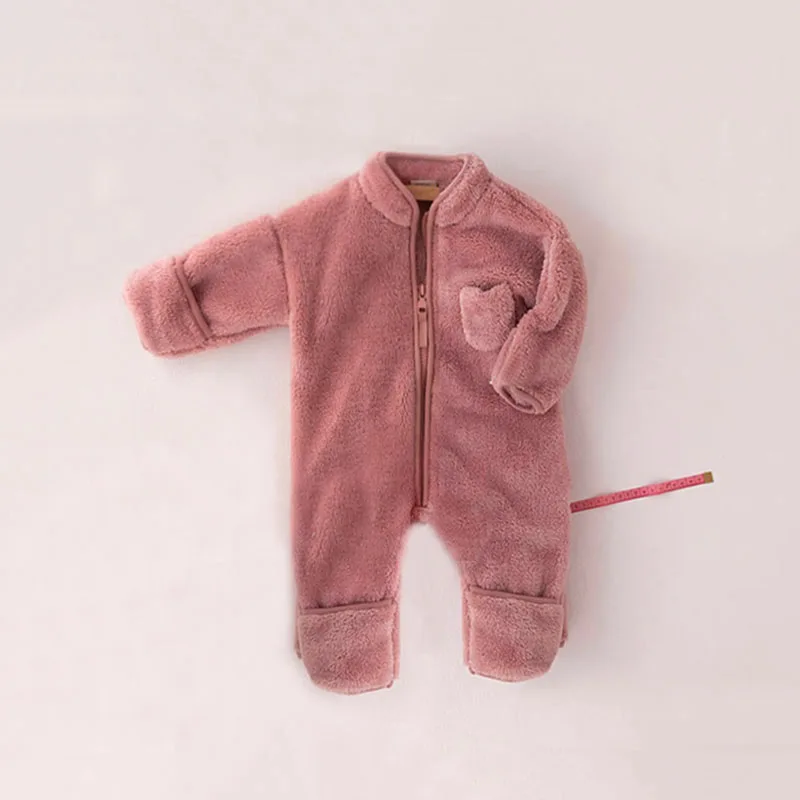 Одежда для новорожденных Сезон зима-весна-осень младенцев Мягкий флисовый