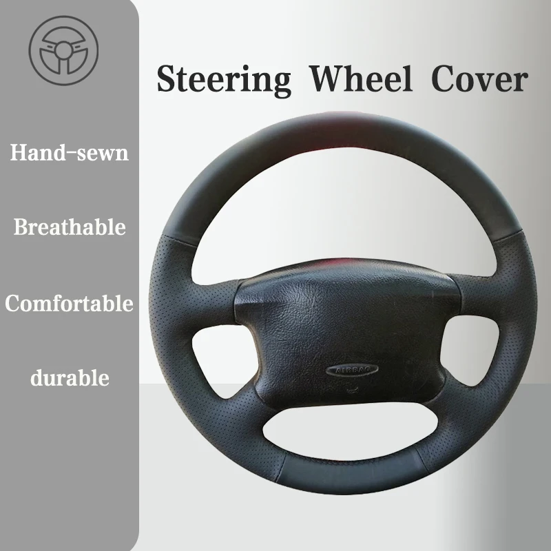 Кожаный чехол на руль из микрофибры для Volkswagen passat B5 VW Golf 4 1999-2005 ручку салона