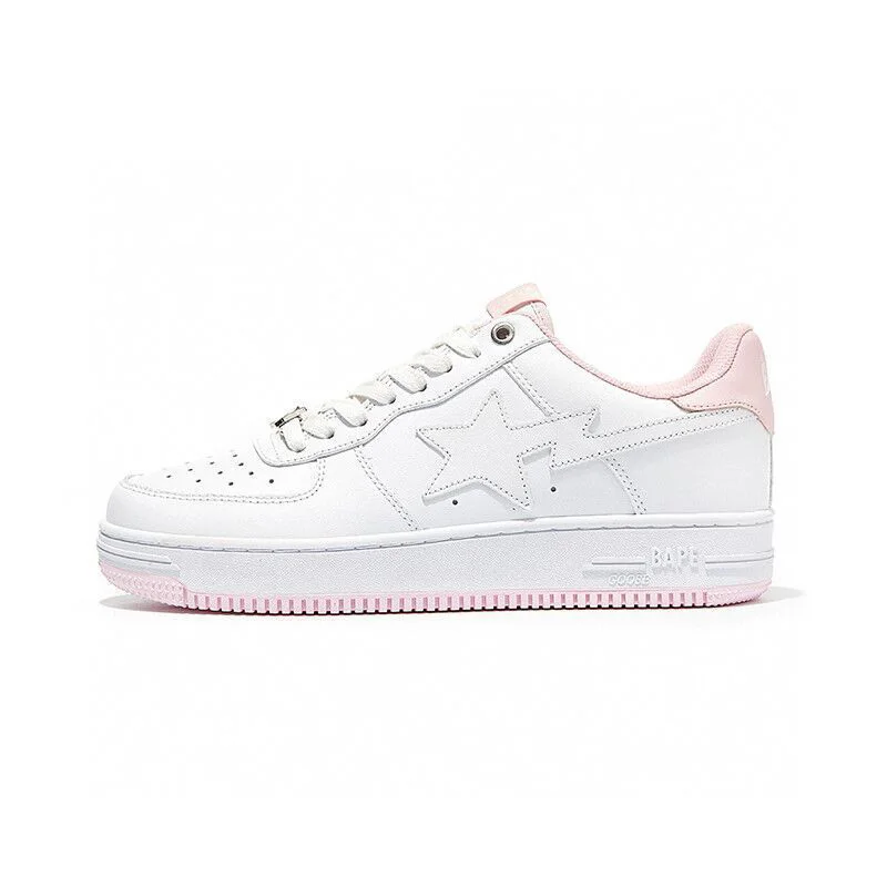 

Fashion Men Bape Goose Shoes Women Running Shoes Male Sneakers Female Outdoor Unisex Sports Shoes 090