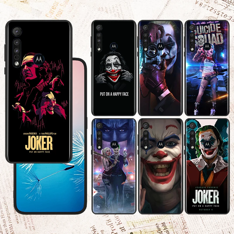 

Luxury Joker Harleen Quinzel For Motorola E32 G52 G Stylus G41 G71 Edge G60 S G9 G8 20 E7i Power One Fusion Black Phone Case