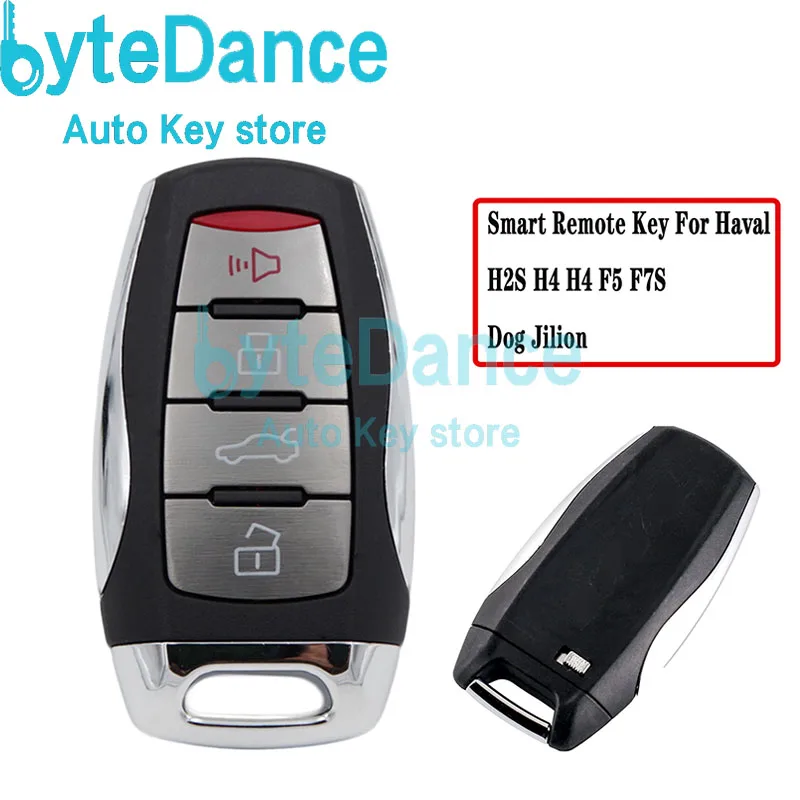

Original 4 Buttons Car Remote Key Fob for Great Wall Haval Jolion F7 F7X H2S H4 H6 2018 2019 2020 2021 433mhz ID47/ID4A Chip