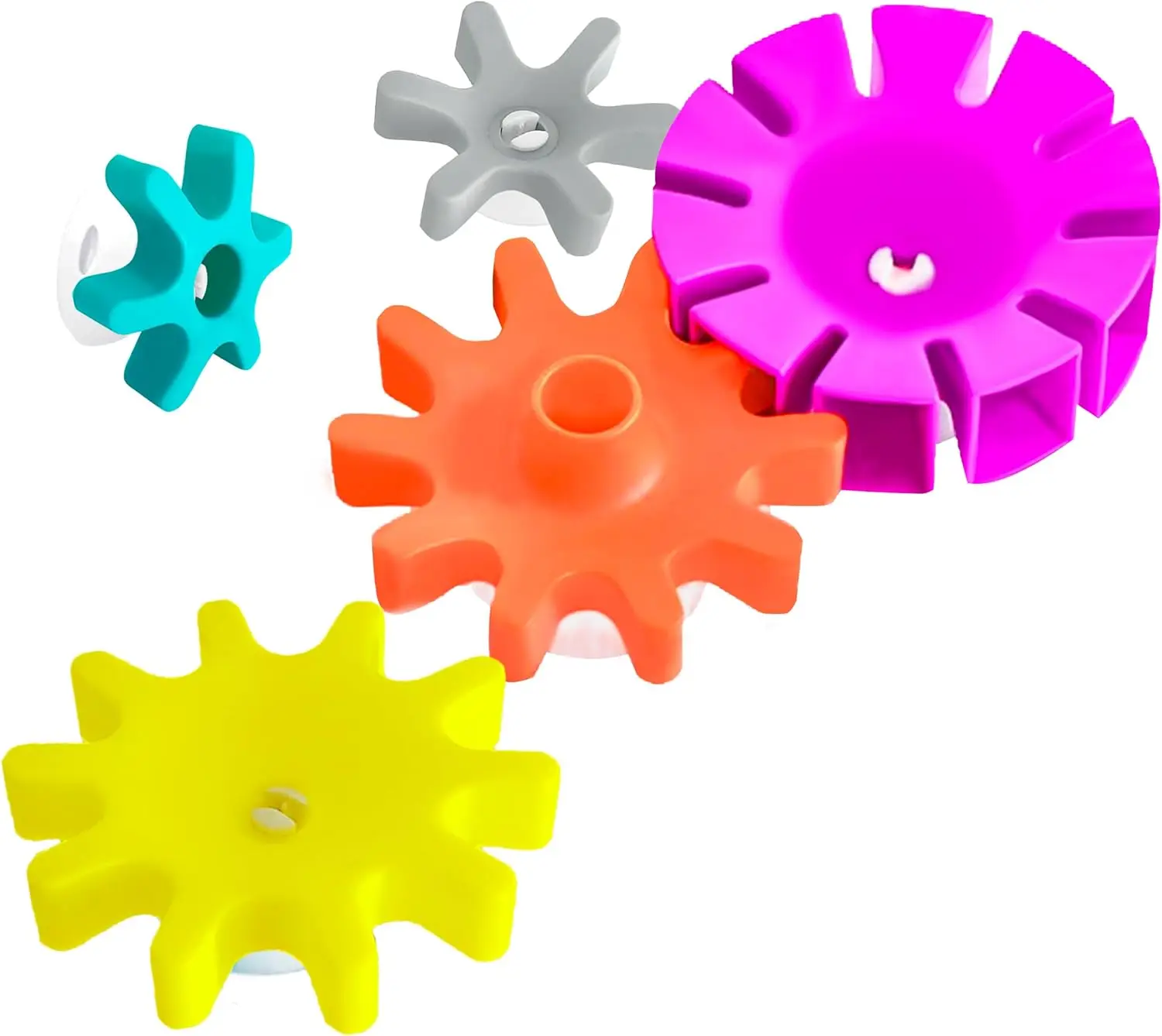 

Вращающаяся игрушка-колесо на присоске для детского душа