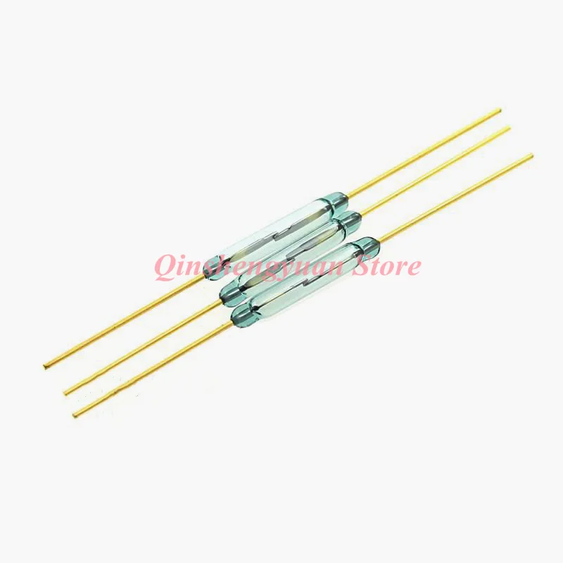 

10pcs Reed Switch Plastic Type GPS-14B GPS-14A MKA14103 MKA10110 2*14MM Anti-Vibration Damage Magnetic Switch NC Normally open