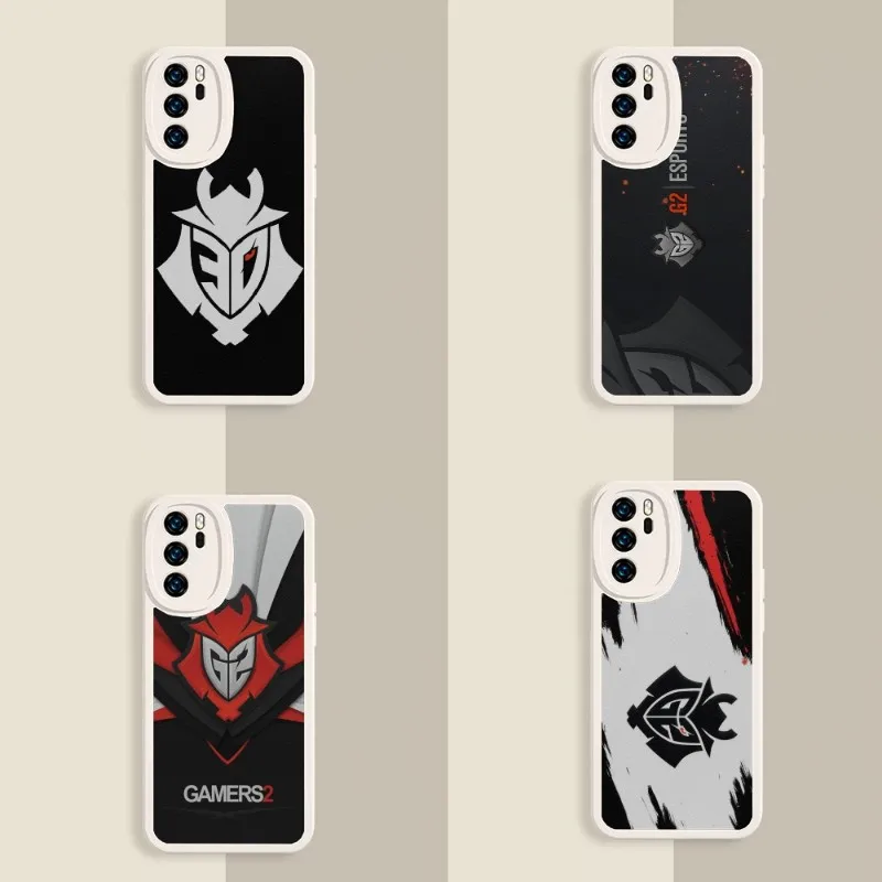 

Роскошный чехол для мобильного телефона G2 Esports, кожа ягненка для XiaomiRedmi 10 13 11 10A 9A 11x NOTE10 11E 11T