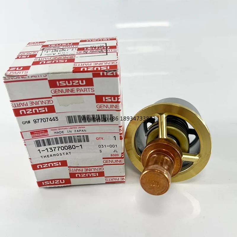 Детали двигателя экскаватора Zx450 Zx470-3 Zx650 Zx670-3 1- 13770080 -1 8- 98271161 -0 6WG1 6UZ1 10PE1N Термостат