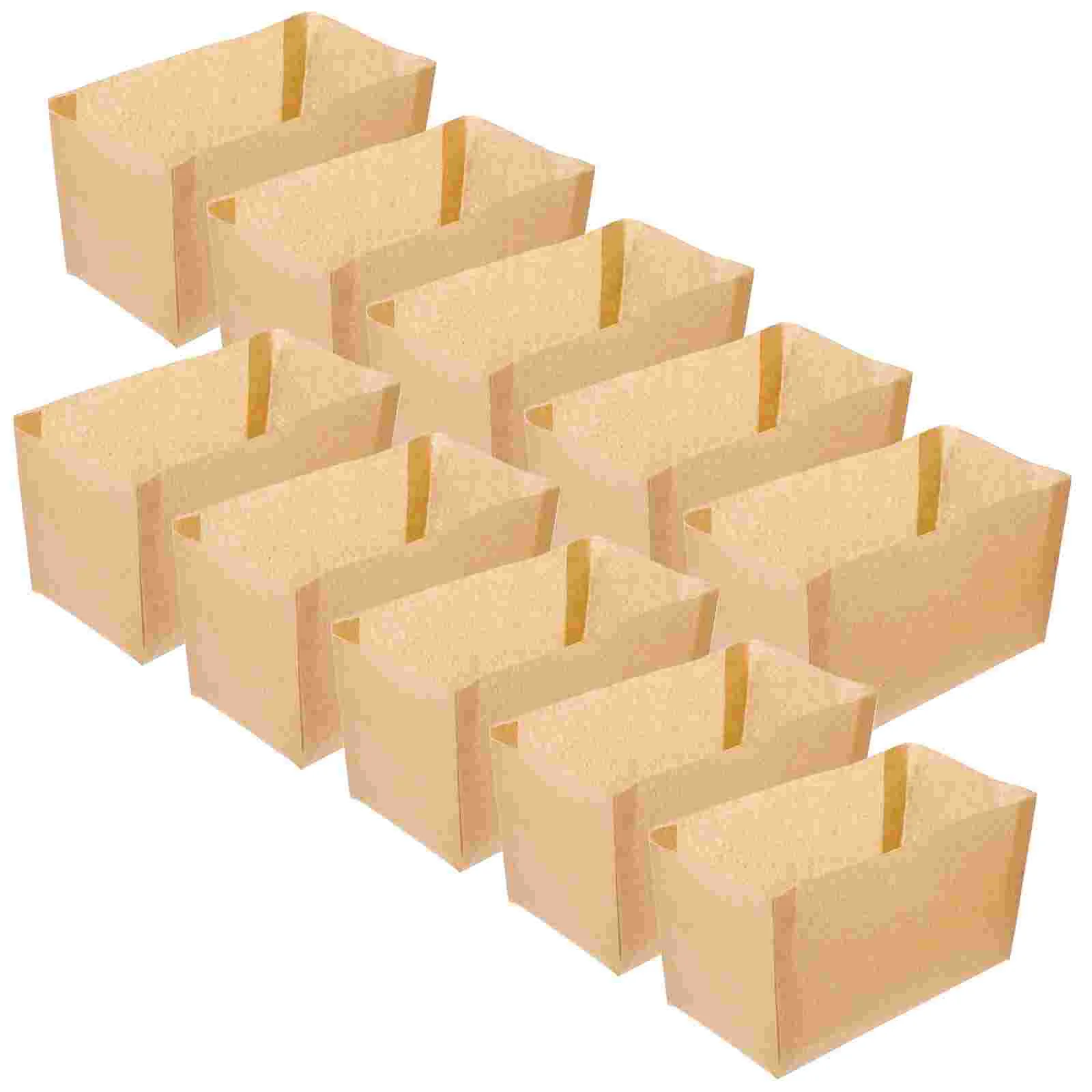

Toast Baking Cups Food-grade Paper Liners Single-use Toast Baking Paper Cups