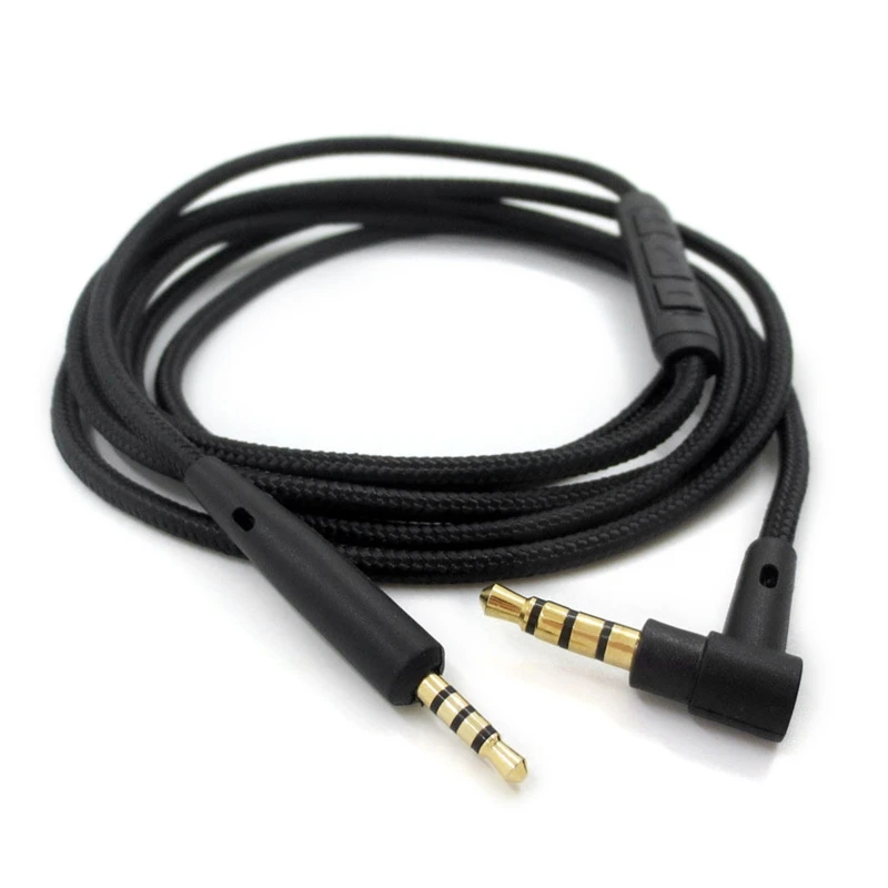 

Suitable for Bose QC25 QC35 QC45 OE2 AKGY40 Y45 Y50 Headphone Cable 3.5mm to 2.5mm Headphone Cable with Volume Control