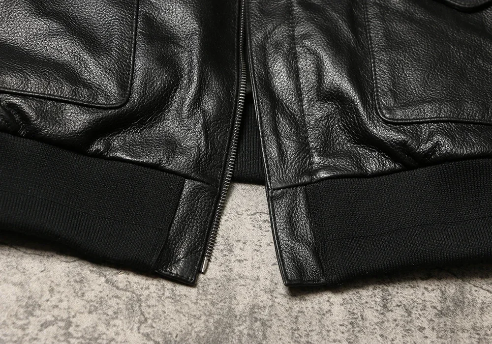 Тпая бритва американская винтажная куртка-авиатор формата А2 верхний слой