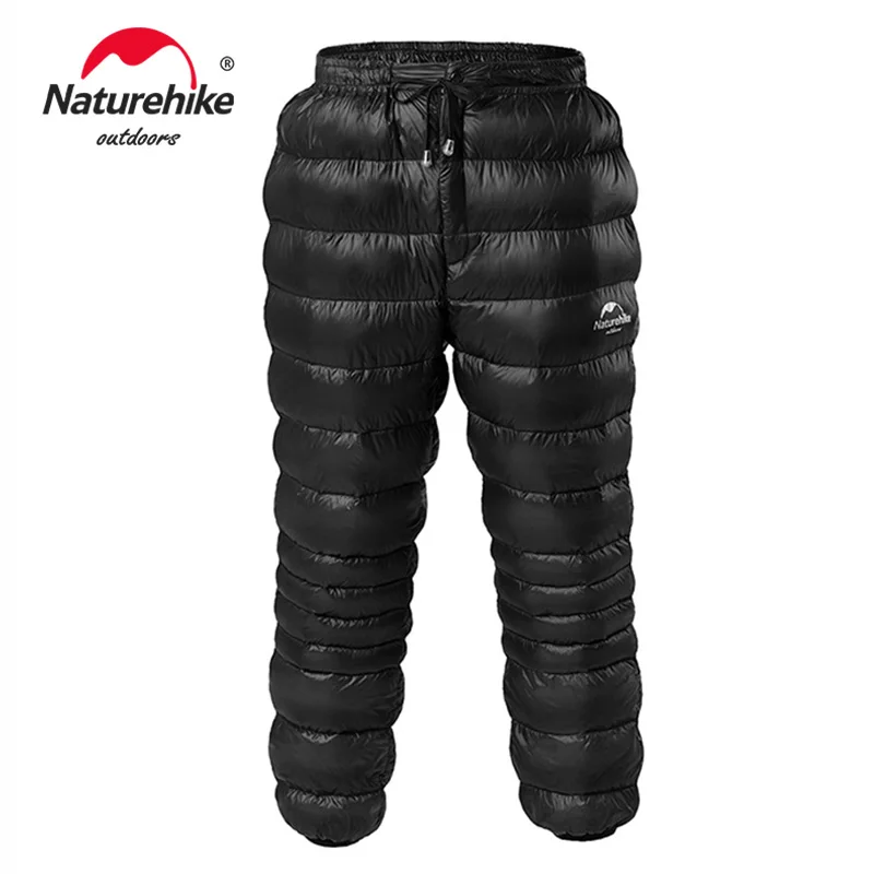 Naturehike Goose Down Pants Women Men's Winter Hiking Pants Outdoor Skiing Camping Trekking Thicken Pants Waterproof Trousers