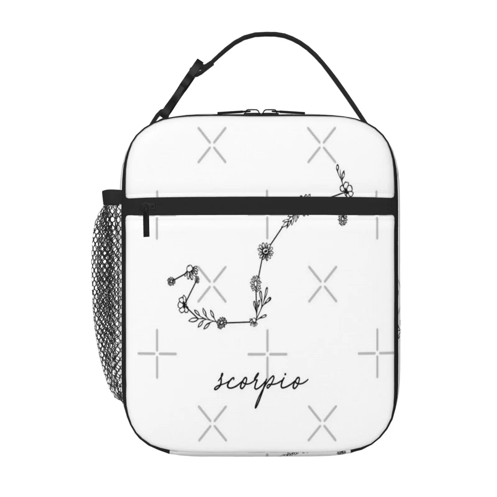 

Scorpio Zodiac Wildflower Constellation Thermal Bag Insulated Lunch Bag Insulated Lunch Box Lunch Bags Bags